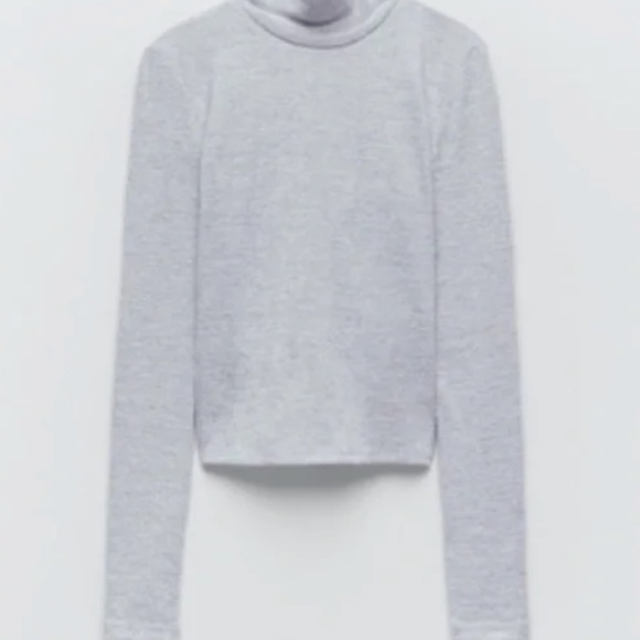 Mock Neck Soft Knit Long--Sleeve - Picture 5 of 7